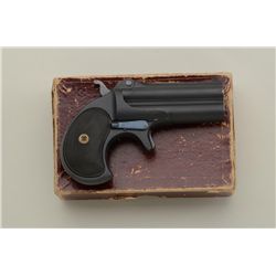 Rare “Monoblock” Remington Double O/U Derringer, .41 cal., 3” barrels, barrel address “REMINGTON ARM