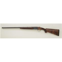 Winchester Model 23 Classic SxS hammerless shotgun, engraved with gold bird on bottom of receiver, .