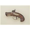 Image 2 : Philadelphia Deringer by Henry Deringer in rare “Peanut” size, .41 cal., 1-1/2” barrel, brown finish