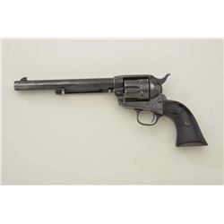 Colt SAA revolver, .32 W.C.F. cal., 7-1/2” barrel, checkered hard rubber grips, #333977 in overall g