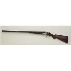 Parker Bros. DHE grade SxS hammerless shotgun, 12 gauge, 30” barrels, blue and case hardened finish,