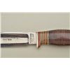 Image 16 : Lot of two belt knives including a Marble’s Pat’d 1916 with stacked leather grip and Marble’s leathe