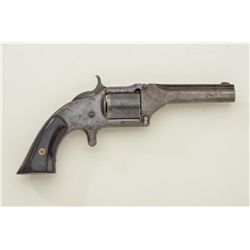 Smith & Wesson Model 1 ½ old model in .32 rim-fire caliber showing considerable original blue finish