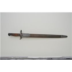 1917 dated U.S. bayonet with Armory markings and Remington Manufacture mark in good condition with s