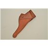 Image 2 : Tan leather flap holster Model M4 for a Colt or S&W Model 1917 .45 cal., DA revolver made circa 1946