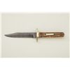 Image 3 : Clipped point sheath knife with 4 ¾” blade marked Piggot & Co., Cambridge in good condition with sta