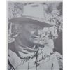 Image 1 : Old B & W photographic print off original to negative signed Doubleday photo showing Gene Autry at r