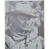 Image 2 : Old B & W photographic print off original to negative signed Doubleday photo showing Gene Autry at r