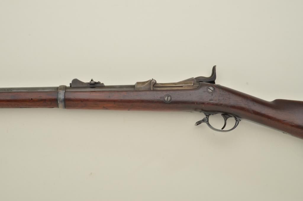 Model 1880 Rifle Springfield Model 1880 rifle with rare triangular bayonet in .45-70 ...