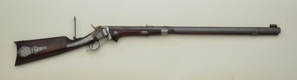 Rare Sharps Model 1850 rifle made by S. Nippes for Christian sharps in ...