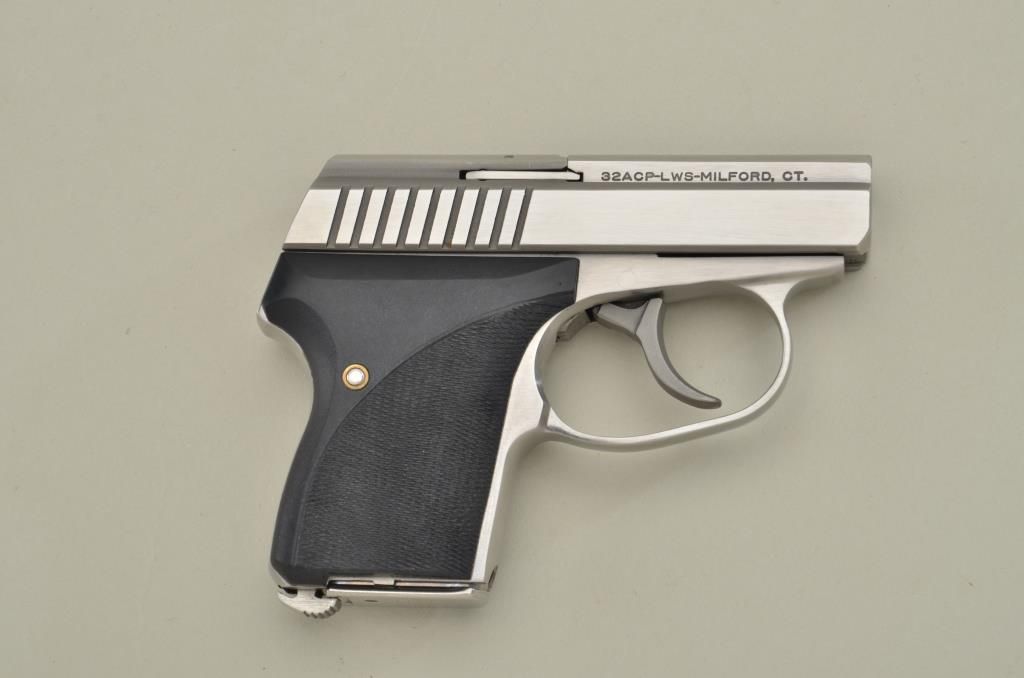 L. W. Seecamp .32 ACP caliber, double action pocket sized pistol in