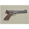 Image 2 : Colt Woodsman Match Target semi-auto pistol, .22LR cal., 6” barrel, blue finish, checkered thumb res