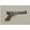 Image 3 : Colt Woodsman Match Target semi-auto pistol, .22LR cal., 6” barrel, blue finish, checkered thumb res