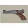 Image 4 : Colt Woodsman Match Target semi-auto pistol, .22LR cal., 6” barrel, blue finish, checkered thumb res