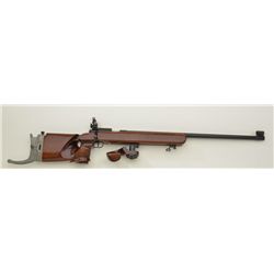 Anschutz  Model 54 22 caliber match rifle  with full   Anschutz  Model 54 22 caliber match rifle  with full