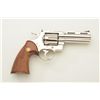 Image 2 : Colt Python double action revolver in .357 Magnum caliber with 4” barrel and factory nickel finish, 