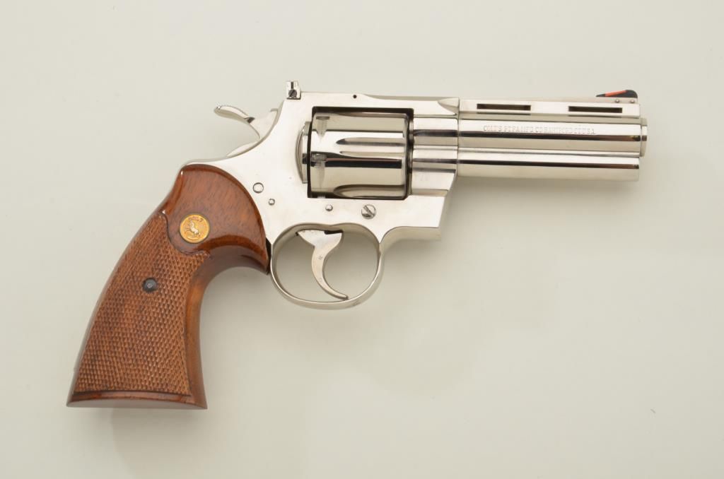 Colt Python double action revolver in .357 Magnum caliber with 4 ...