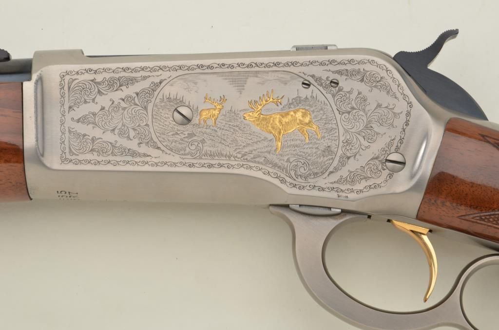 Browning Model 71, .348 caliber high-grade lever action rifle remaining ...