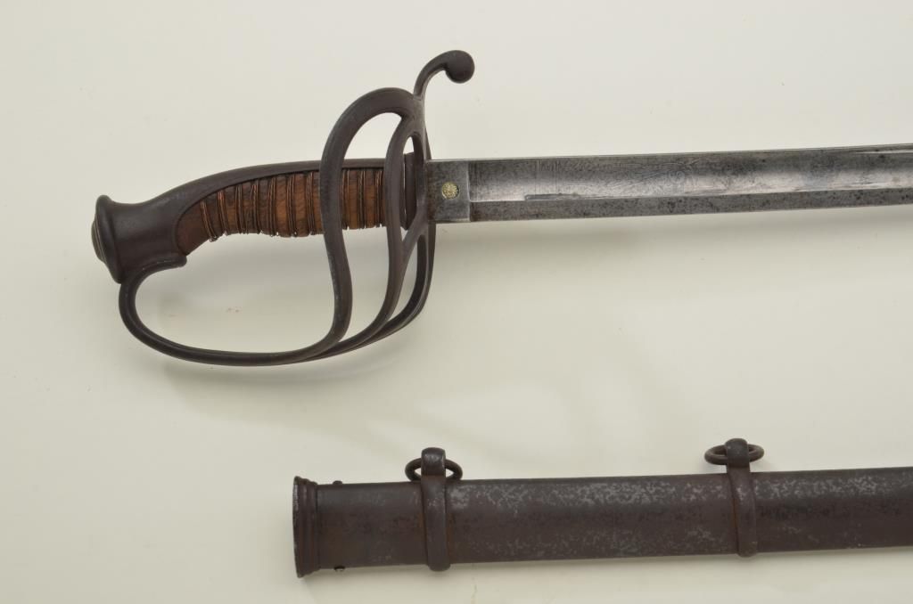 W. H. Horstmann Philadelphia marked cavalry saber with three branch
