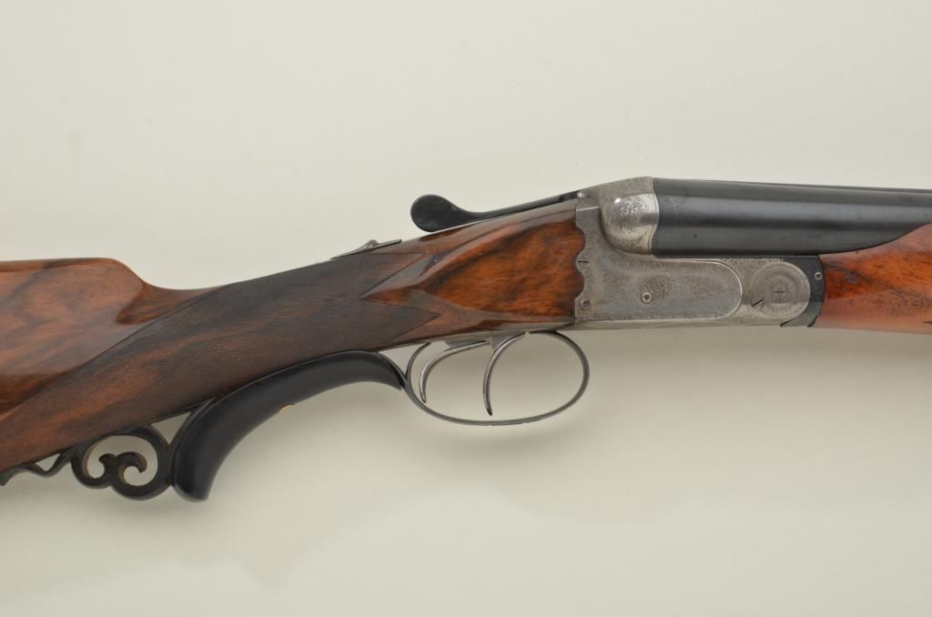 Belgium high quality prewar box lock shotgun signed N. Bodson A Liege