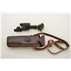 Image 2 : Rare Warner-Swasey pre-WW I scope with leather military carry case and strap; scope is in overall go