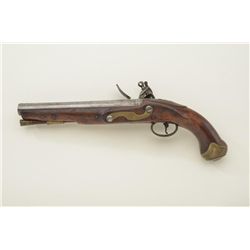 British light Dragoon pattern flintlock military pattern pistol signed Goff with British proofs and 