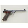 Image 1 : Colt Woodsman .22 caliber semi-automatic pistol with 6” barrel, serial number 44828S. The pistol rem