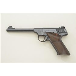 Colt Woodsman, .22 caliber semi-automatic pistol with 6” barrel, blue finish, standard grips, serial