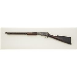 Winchester Model 1906 in .22 short caliber, pump action rifle, serial number 85244 remaining in fair