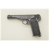 Image 1 : Browning Model 1922, .32 ACP caliber semi-automatic pistol, serial number 34247. The pistol shows 50
