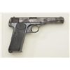 Image 4 : Browning Model 1922, .32 ACP caliber semi-automatic pistol, serial number 34247. The pistol shows 50