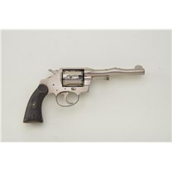 Colt Police Positive .32-20 caliber double action revolver, nickel plated with 5” barrel, serial num