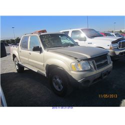 2003 - FORD EXPLORER SPORT TRAC