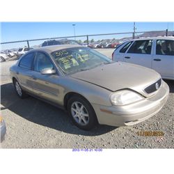 2000 - MERCURY SABLE