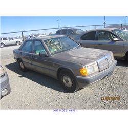1991 - MERCEDES BENZ 190E