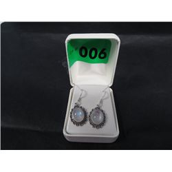925 sterling silver custom made earrings.