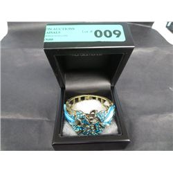 Hand set - crystal flower bracelet