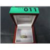 Image 1 : Sterling silver diamond & gemstone flower ring.