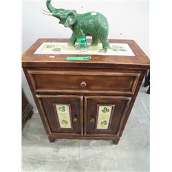 Small reproduction cabinet, with drawer