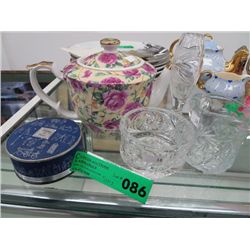 China, glass and crystal