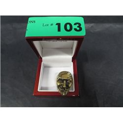 Guy Fawkes Design / Ed Hardy Biker Style Mens ring