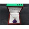 Image 1 : Custom Made Fire Opal & Purple Sliced Agate