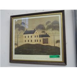 Framed poster "American Folk Art"