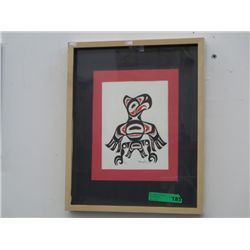 "Frog" - signed and framed