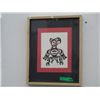 Image 1 : "Frog" - signed and framed