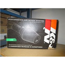 Vehicle air intake system