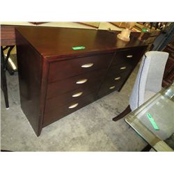 58" long dresser with five drawers