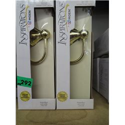 12 Moen brass wall mount toilet paper holders