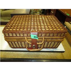 Picnic basket and contents