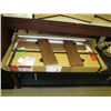 Image 1 : Two drawer wooden rolling cart